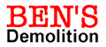 Ben's Demolition logo
