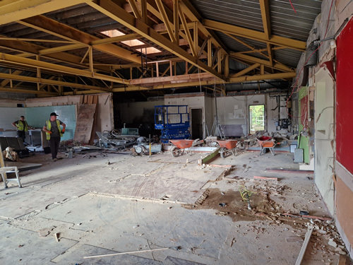 Bens Demolition Division job Pizza Hut, Taunton for Court Construction photo number 1