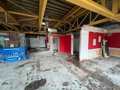 Bens Demolition Division job Pizza Hut, Taunton for Court Construction photo number 13