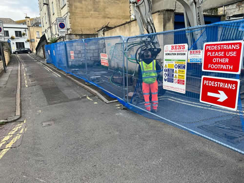 Bens Demolition Division job New King Street, Bath photo number 2