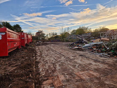 Bens Demolition Division job Demolish green house, Chief Trading Post, Oldland Common, Bristol photo number 4
