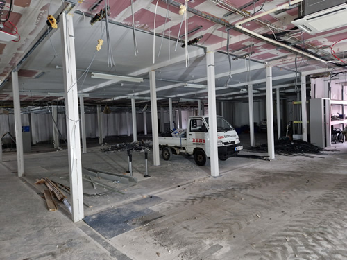 Bens Demolition Division job Emerson green 21st century 2000 metres of office soft strip and mezz floor out photo number 18