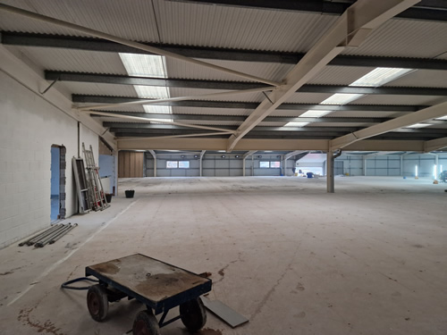 Bens Demolition Division job Emerson green 21st century 2000 metres of office soft strip and mezz floor out photo number 26