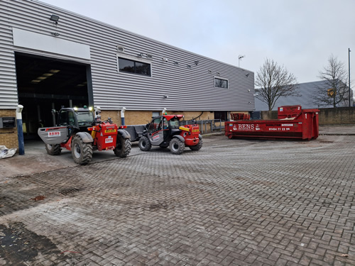 Bens Demolition Division job Emerson green 21st century 2000 metres of office soft strip and mezz floor out photo number 31