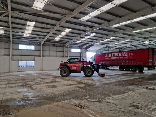 Bens Demolition Division job Emerson green 21st century 2000 metres of office soft strip and mezz floor out photo number 43