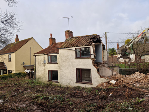 Bens Demolition Division job Vicarage Lane, Olveston photo number 12