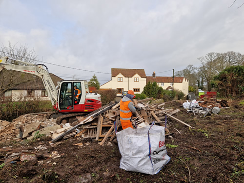 Bens Demolition Division job Vicarage Lane, Olveston photo number 13