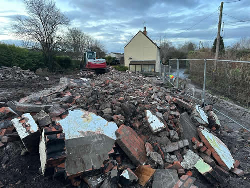 Bens Demolition Division job Vicarage Lane, Olveston photo number 20