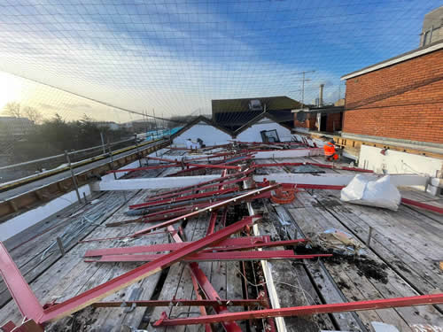Bens Demolition Division job Soft strip, remove lift and roof structure for West Tec in Bristol photo number 10