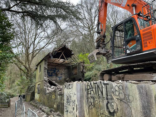 Bens Demolition Division job Lower Conham Vale, Hanham photo number 7