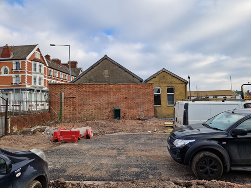 Bens Demolition Division job Demolition in Avonmouth for Clayewater Homes photo number 1