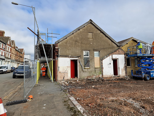 Bens Demolition Division job Demolition in Avonmouth for Clayewater Homes photo number 5