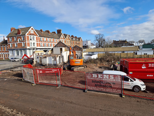 Bens Demolition Division job Demolition in Avonmouth for Clayewater Homes photo number 9