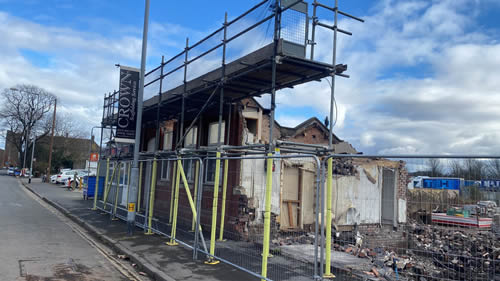 Bens Demolition Division job Demolition in Avonmouth for Clayewater Homes photo number 17