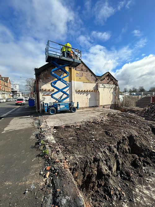 Bens Demolition Division job Demolition in Avonmouth for Clayewater Homes photo number 19