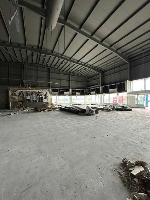 Bens Demolition Division job Strip out of retail outlet in Longwell Green, Bristol for Duke photo number 22