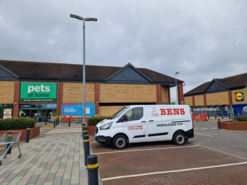 Bens Demolition Division job Strip out of Argos retail outlet in Emersons Green, Bristol photo number 9