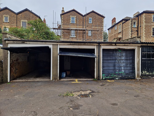 Bens Demolition Division job Demolish Garages in Clifton, Bristol photo number 2