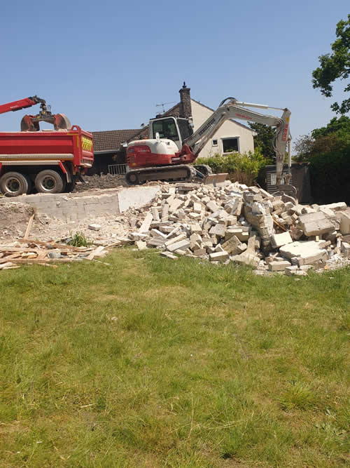 Bens Demolition Division job Demolish house in Abbots Leigh, Bristol photo number 8