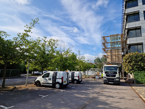 Bens Demolition Division job Soft strip in Reading for CW Duke photo number 14