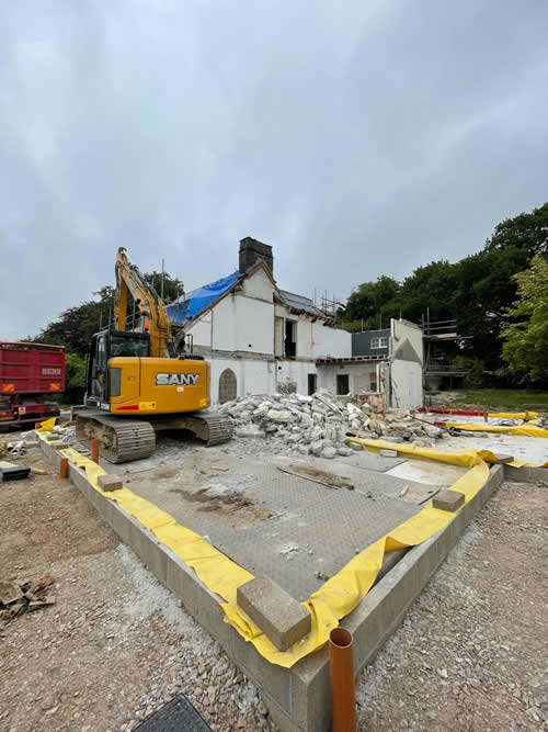 Bens Demolition Division job Demolish house in Plymouth photo number 11