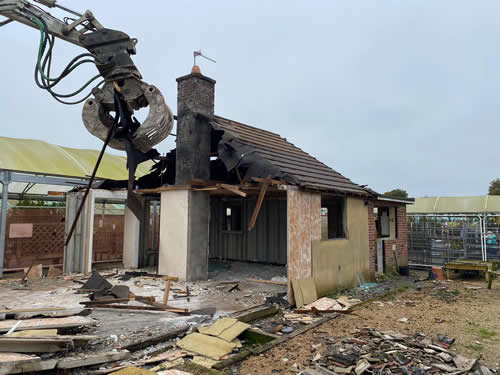 Bens Demolition Division job Iron Acton Garden Centre photo number 9