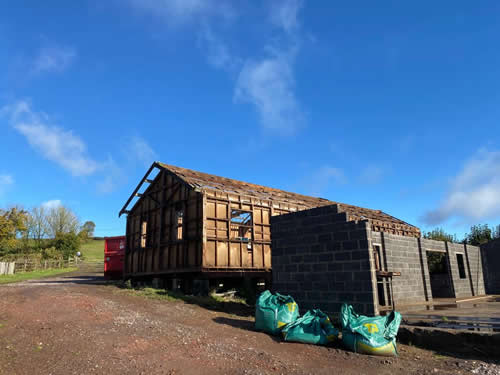 Bens Demolition Division job Outbuilding removal of asbestos sheets photo number 5