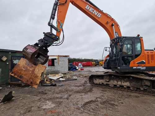 Bens Demolition Division job Site demolition at Framption Cotterall photo number 6