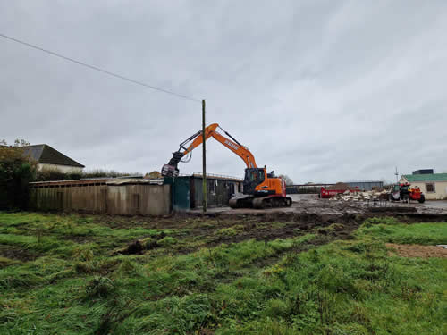 Bens Demolition Division job Site demolition at Framption Cotterall photo number 13