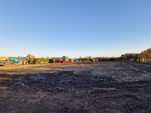 Bens Demolition Division job Site demolition at Framption Cotterall photo number 28