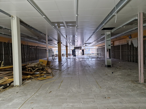 Bens Demolition Division job Soft Strip and remove mezzanine floorin in Bradley Stoke for C.W. Duke photo number 5
