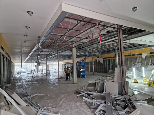 Bens Demolition Division job Soft Strip and remove mezzanine floorin in Bradley Stoke for C.W. Duke photo number 6