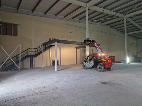 Bens Demolition Division job Soft Strip and remove mezzanine floorin in Bradley Stoke for C.W. Duke photo number 10