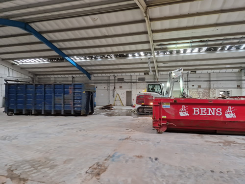 Bens Demolition Division job Remove plasterboard room, strip out internal offices and demolish in Brislington photo number 3