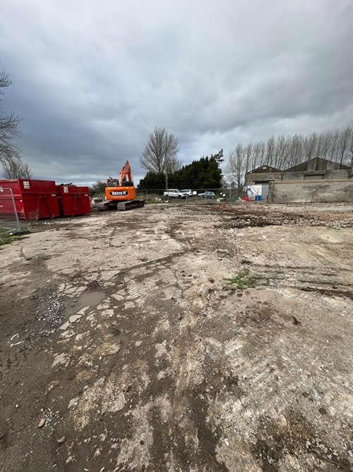 Bens Demolition Division job Kendalshire Golf Club old ground keeps sheds photo number 7