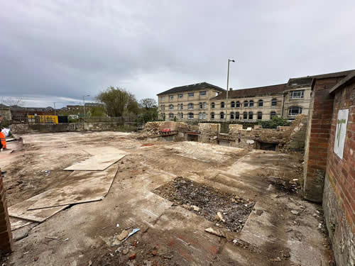 Bens Demolition Division job Unsafe building had to be carefully dismantled by hand in Trowbridge photo number 17