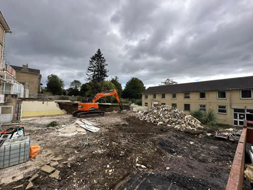 Bens Demolition Division job Care home Bath,  Cedar Care photo number 6
