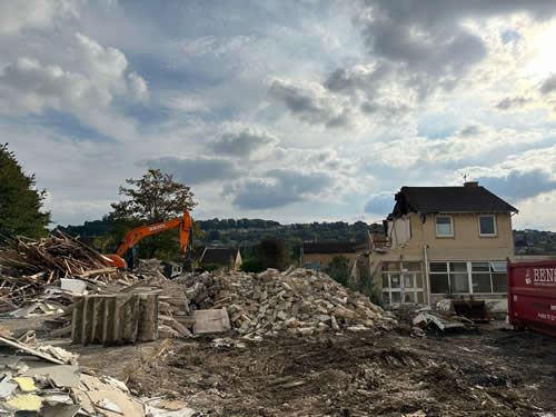 Bens Demolition Division job Care home Bath,  Cedar Care photo number 11