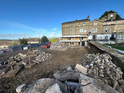 Bens Demolition Division job Care home Bath,  Cedar Care photo number 17