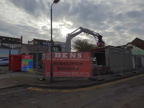 Bens Demolition Division job Filton, Bristol photo number 1
