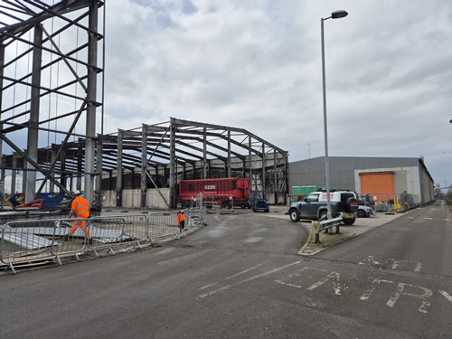 Bens Demolition Division job Remove roof sheets and  cladding Grondon waste Avonmouth Bristol photo number 11
