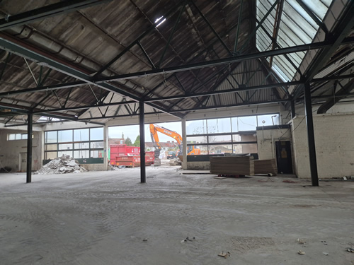 Bens Demolition Division job Demolition of 10 acre factory site photo number 9