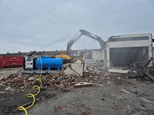 Bens Demolition Division job Demolition of 10 acre factory site photo number 15