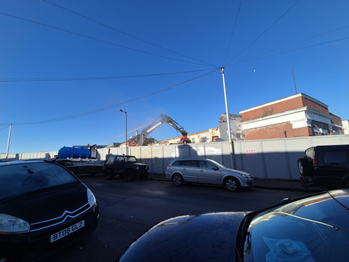 Bens Demolition Division job Demolition of 10 acre factory site photo number 19