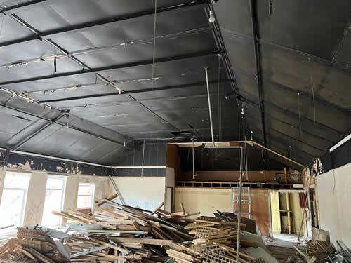 Bens Demolition Division job Demolition of 10 acre factory site photo number 27