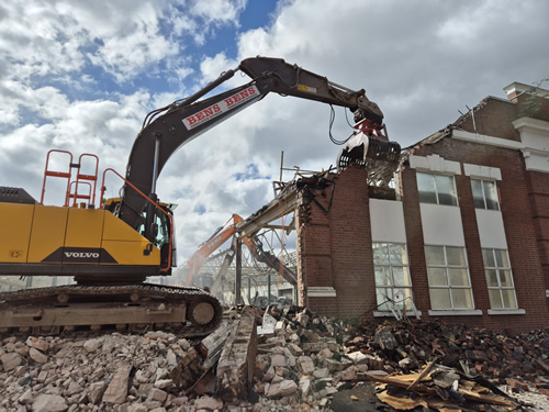 Bens Demolition Division job Demolition of 10 acre factory site photo number 6