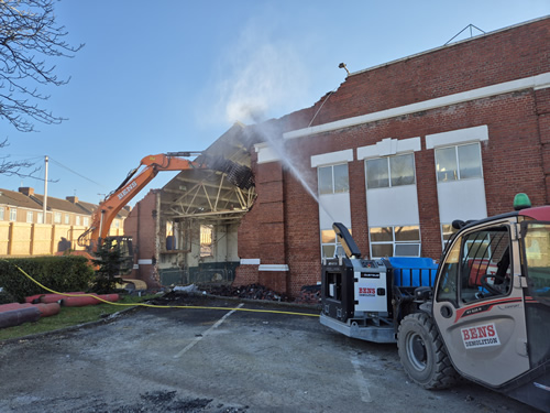 Bens Demolition Division job Demolition of 10 acre factory site photo number 10