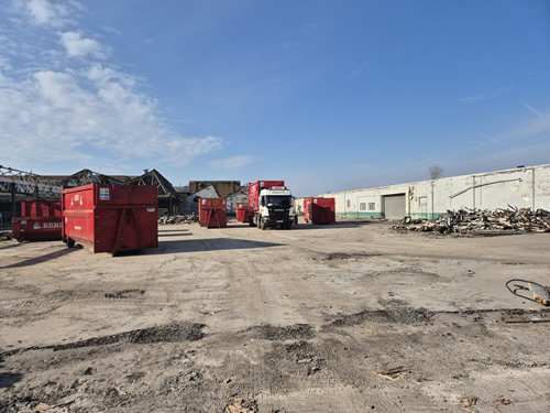 Bens Demolition Division job Demolition of 10 acre factory site photo number 11