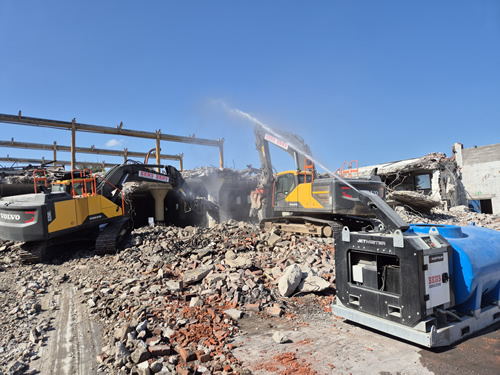 Bens Demolition Division job Demolition of 10 acre factory site photo number 18