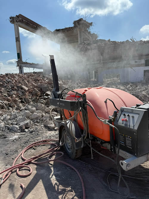 Bens Demolition Division job Demolition of 10 acre factory site photo number 46